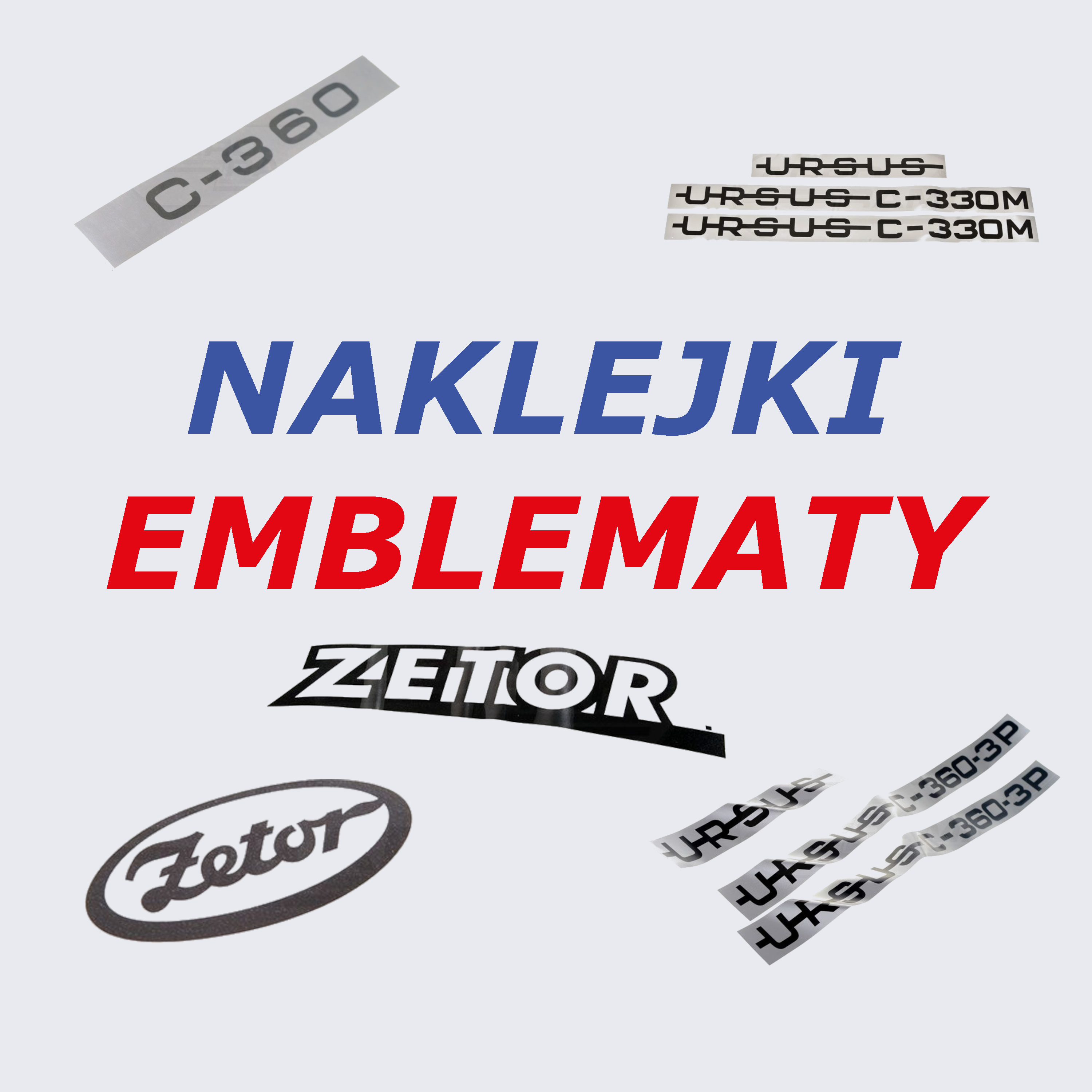 Odświeżyć Wygląd Ciągnika? Naklejki i Emblematy jako Kluczowy Element Renowacji